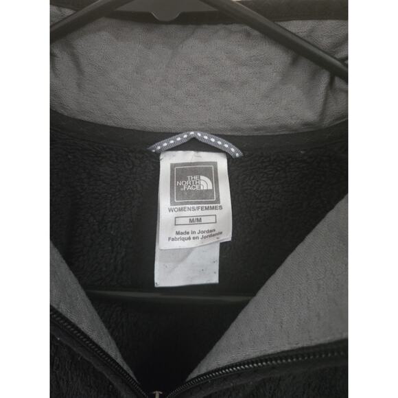 The North Face Women's 1/4 Zip Half Dome Fleece Jacket, Black, Size Medium - Picture 6 of 6